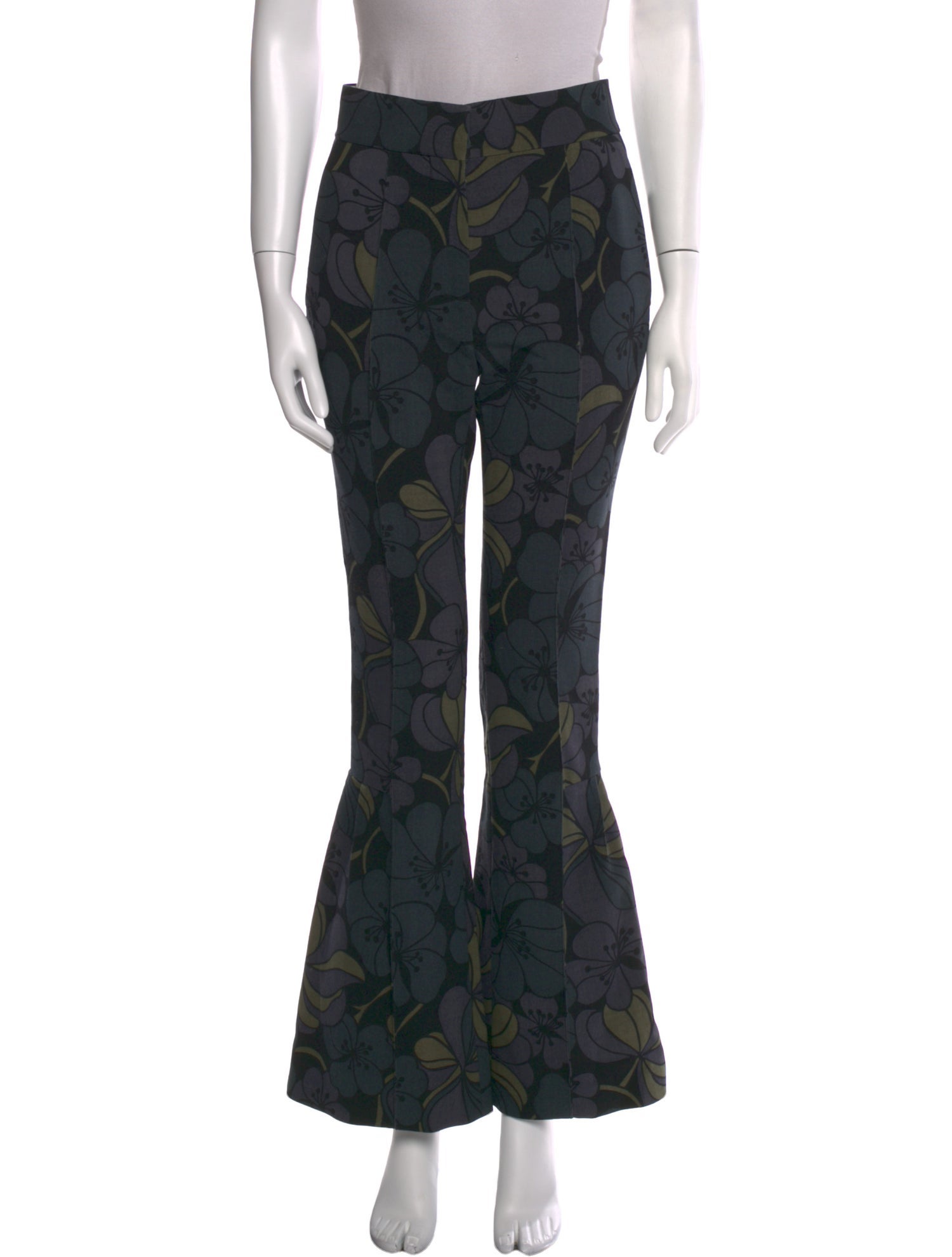 Marni Virgin Wool Wide Leg Pants