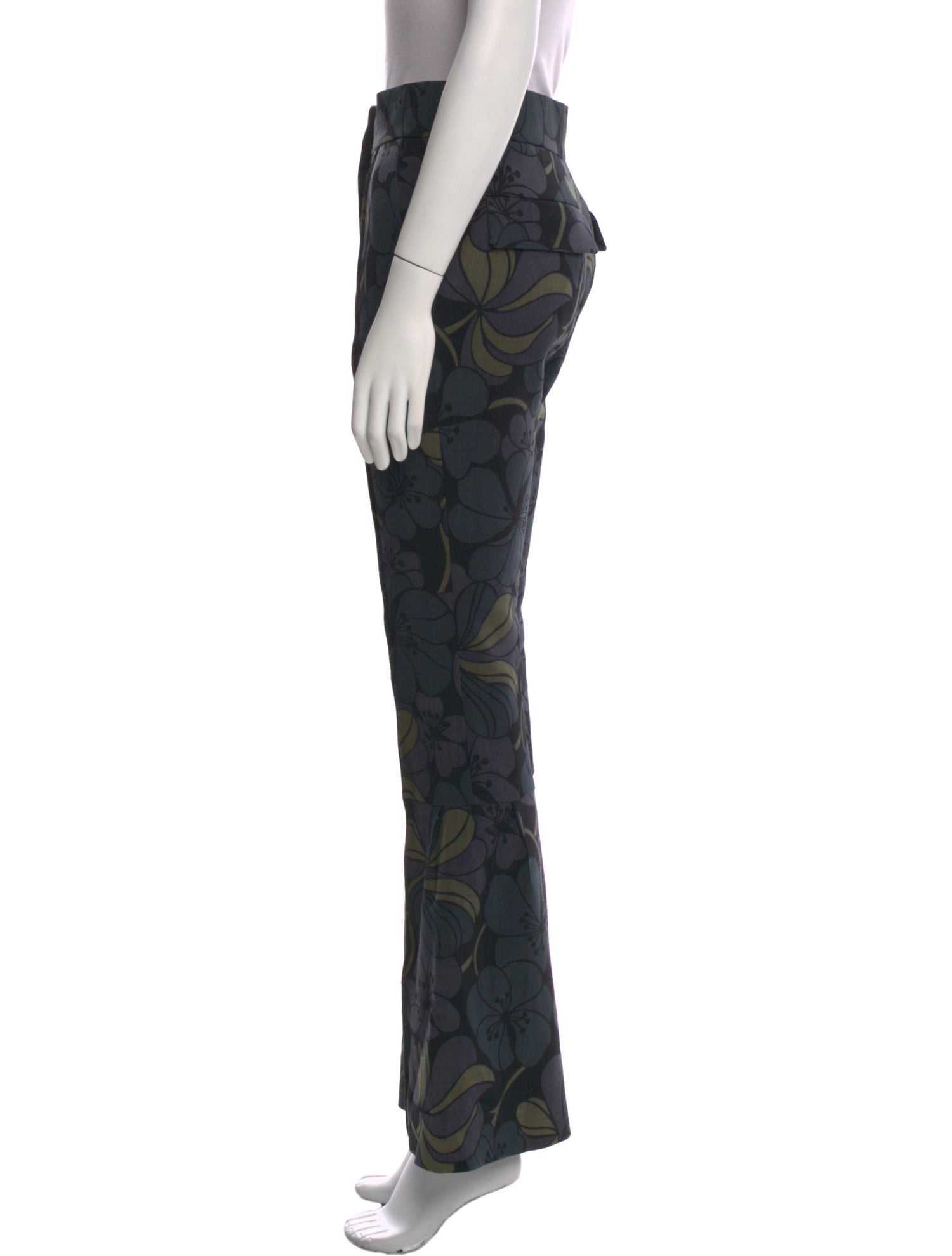 Marni Virgin Wool Wide Leg Pants