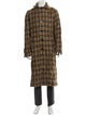 Marni Wool Tweed Pattern Coat