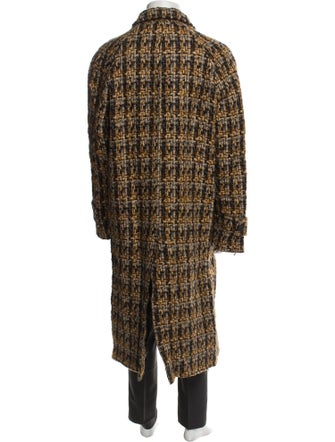 Marni Wool Tweed Pattern Coat
