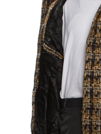 Marni Wool Tweed Pattern Coat