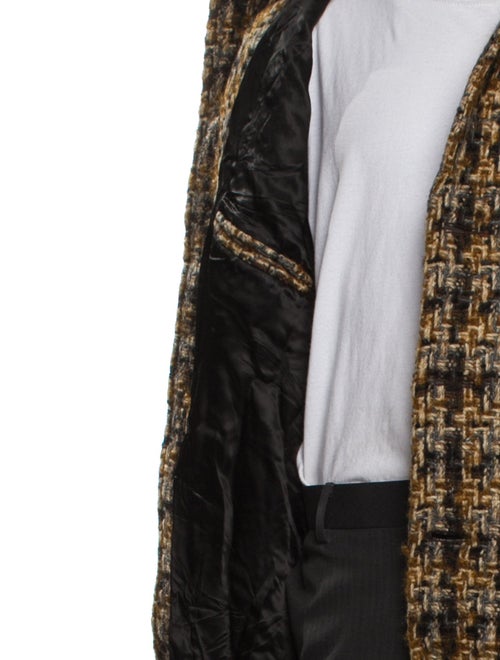 Marni Wool Tweed Pattern Coat