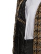 Marni Wool Tweed Pattern Coat
