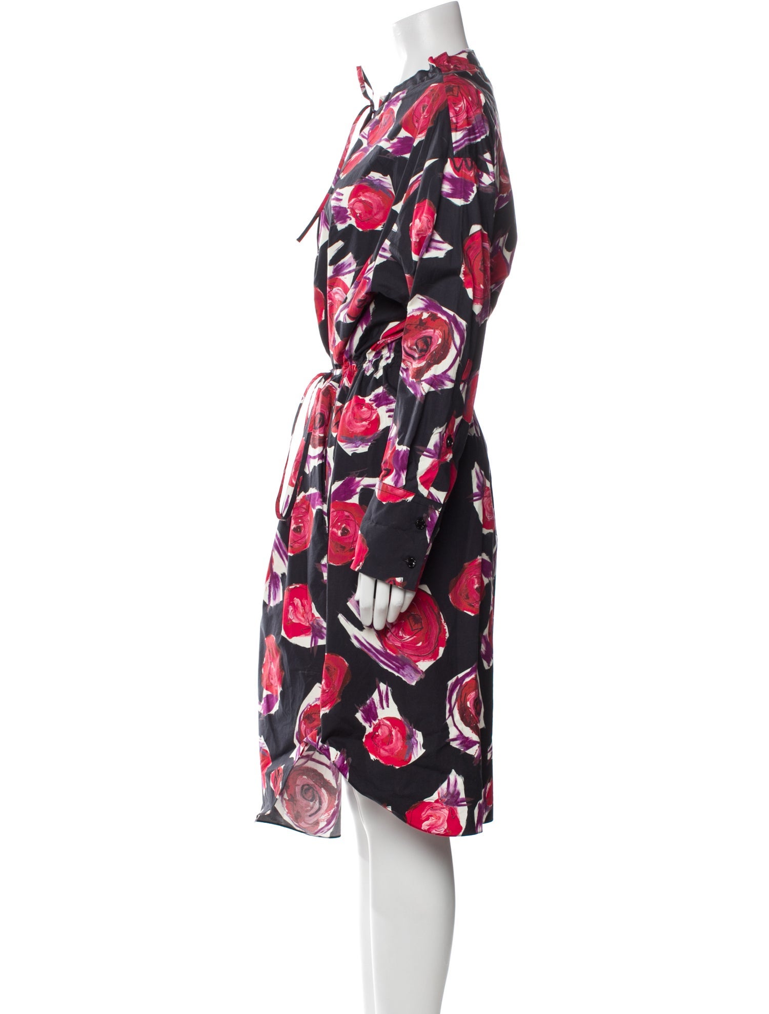 Marni Floral Print Midi Length Dress w/ Tags