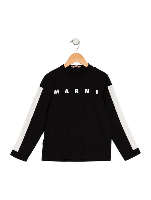Marni Marni Boys' Long Sleeve Graphic Shirt