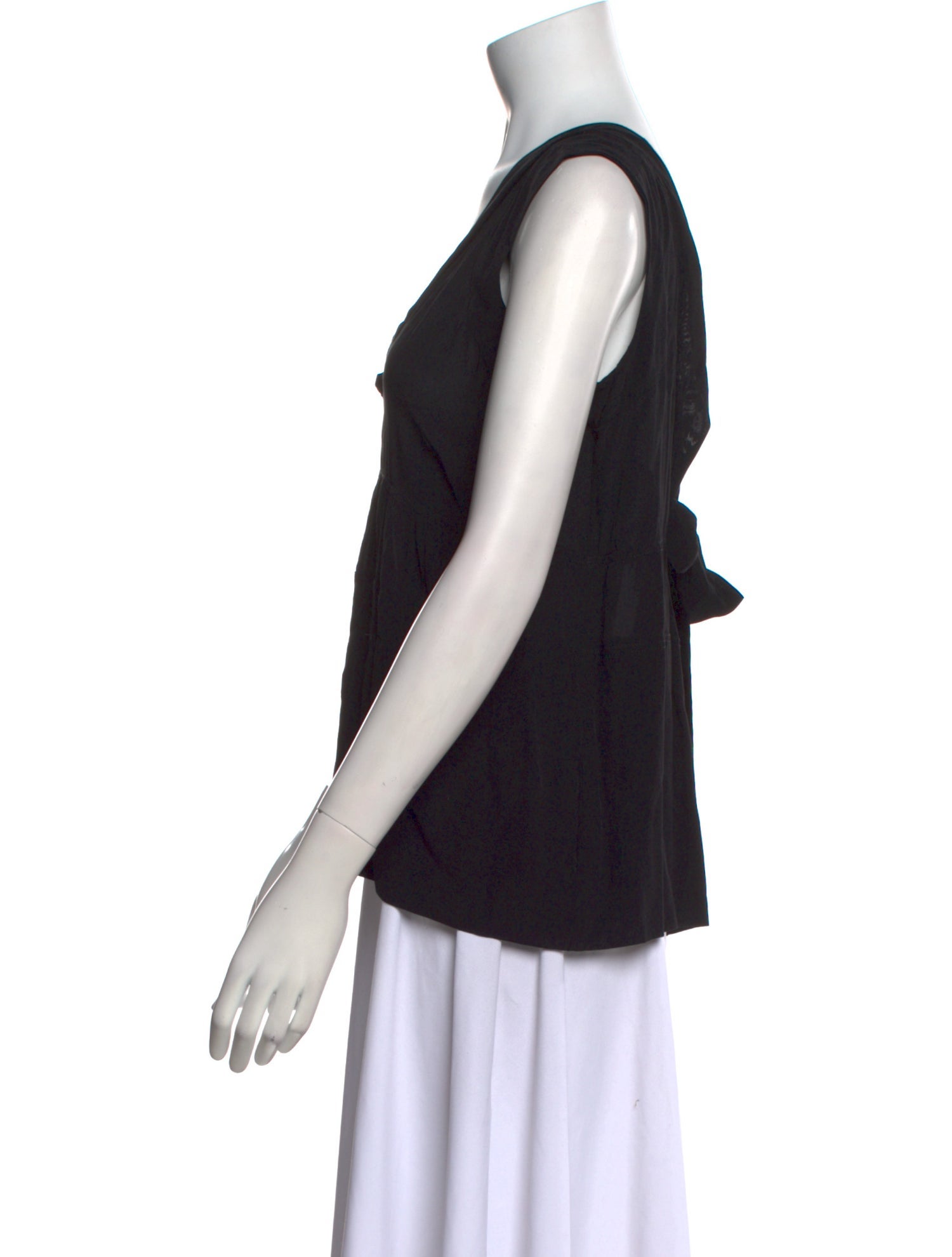 Marni V-Neck Sleeveless Top