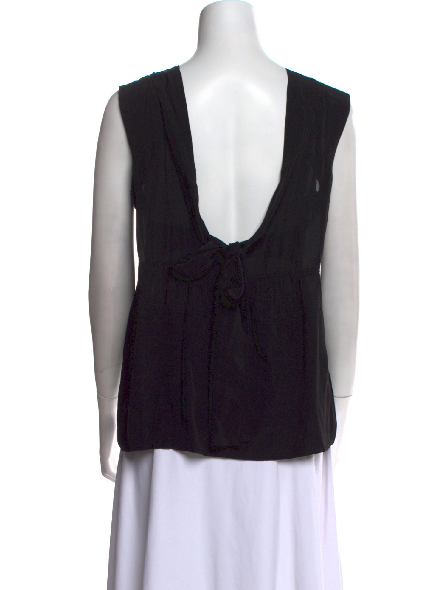 Marni V-Neck Sleeveless Top