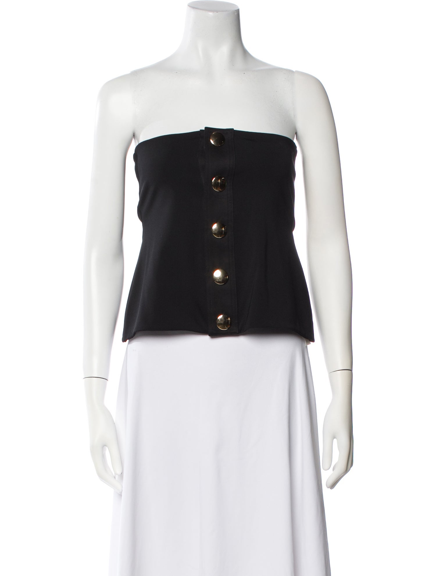 Marni Strapless Crop Top