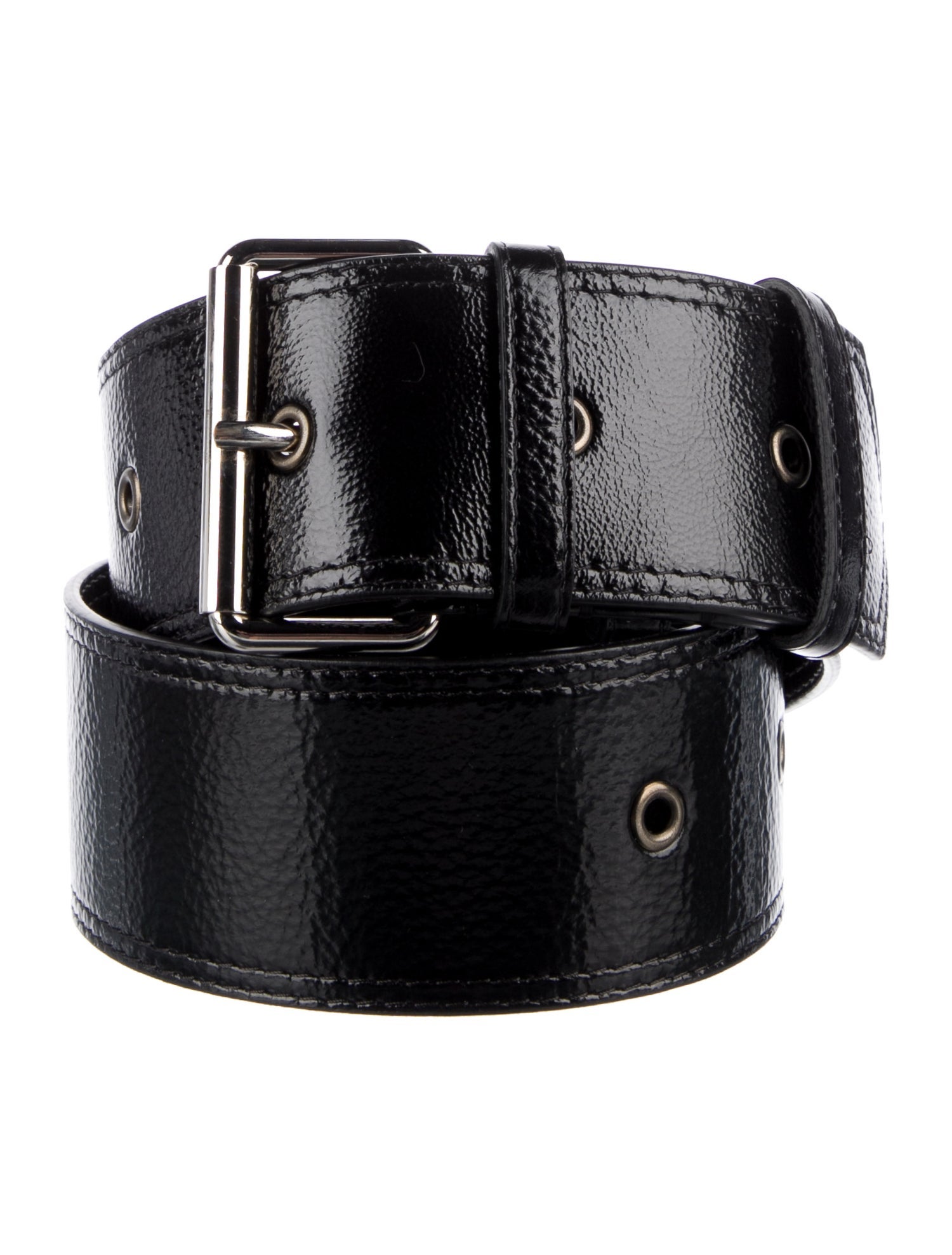 Marni Wide Leather Waist Belt