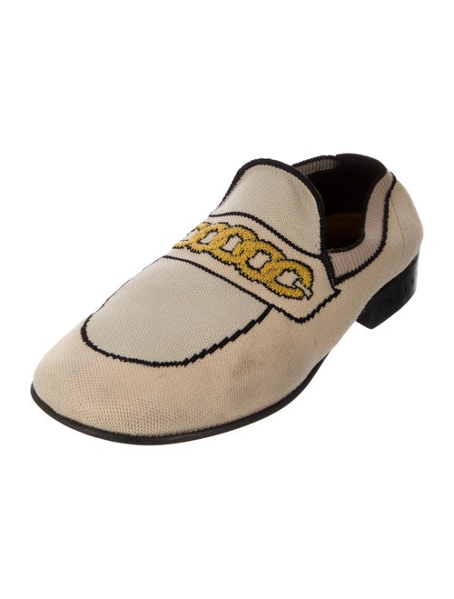 Marni Graphic Print Loafers