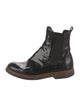 Marni Leather Colorblock Pattern Chelsea Boots