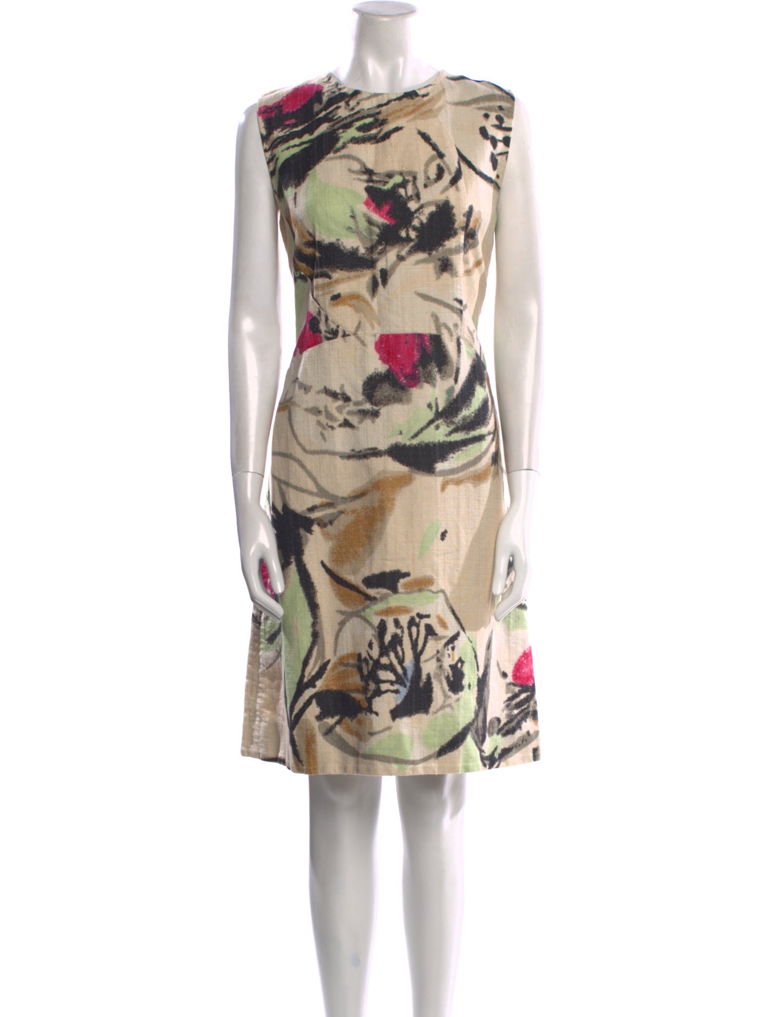 Marni Printed Knee-Length Dress