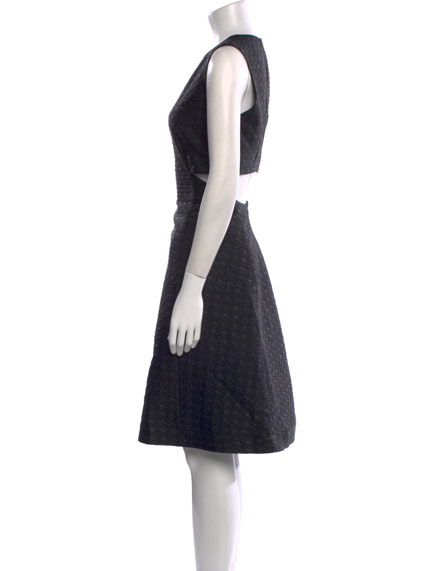 Marni Crew Neck Midi Length Dress