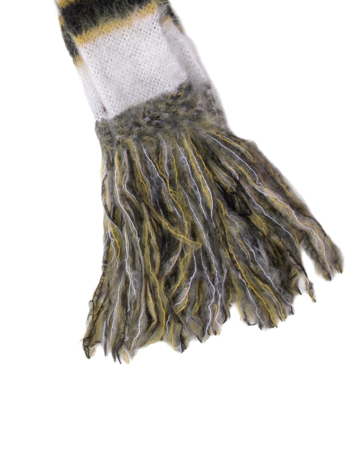 Marni Wool Striped Scarf w/ Tags