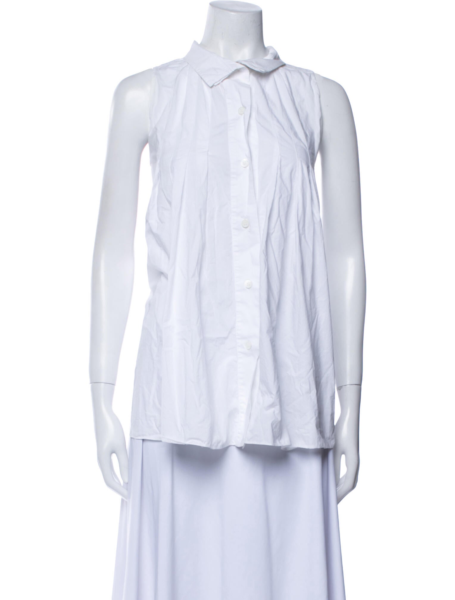 Marni Sleeveless Button-Up Top