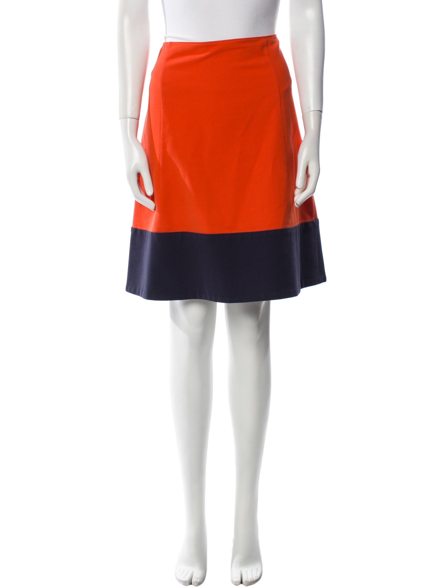 Marni Colorblock Pattern Knee-Length Skirt