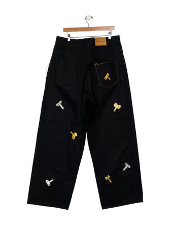Marni x Frank Navin Bootcut Jeans