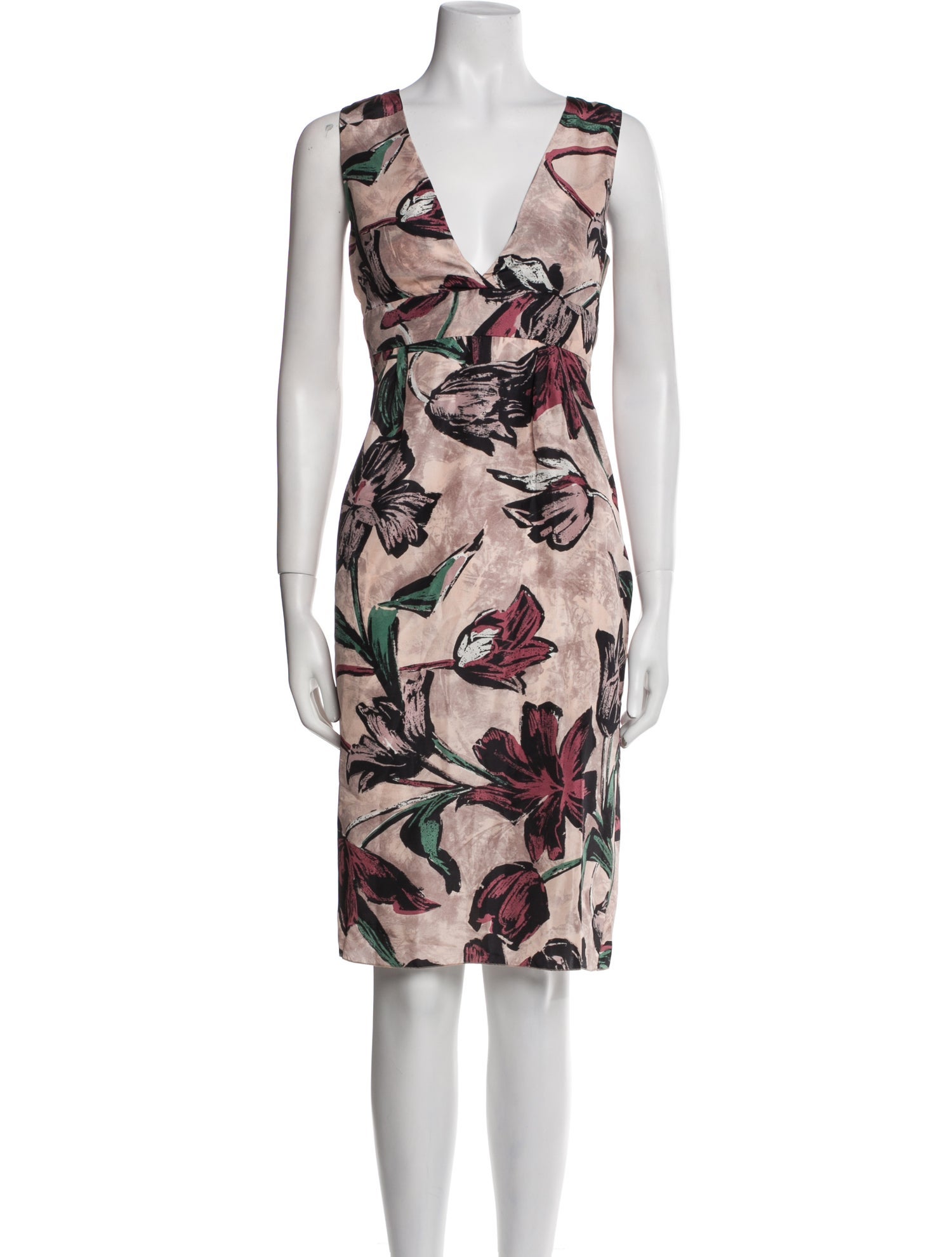 Marni Silk Knee-Length Dress
