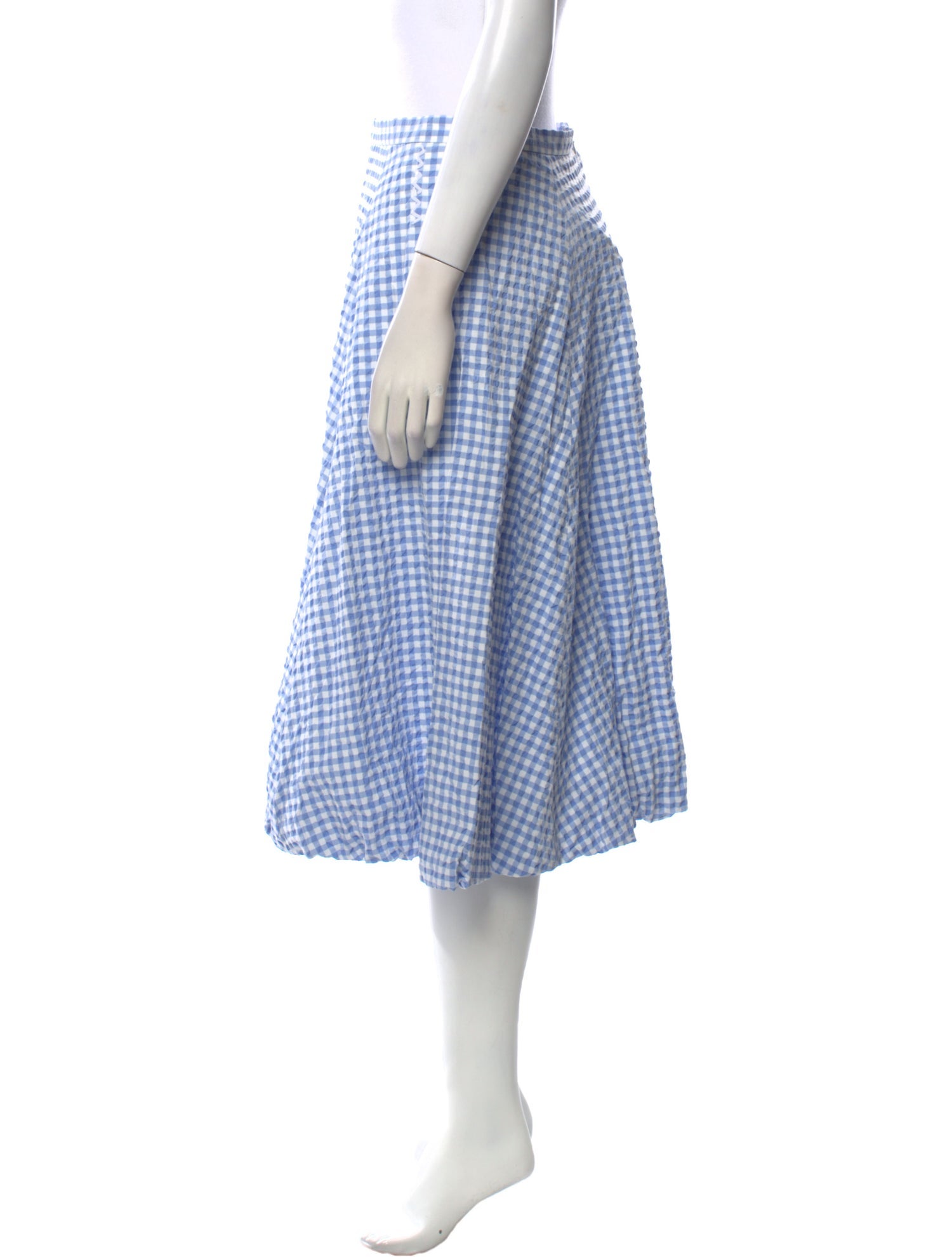 Marni Plaid Print Knee-Length Skirt w/ Tags