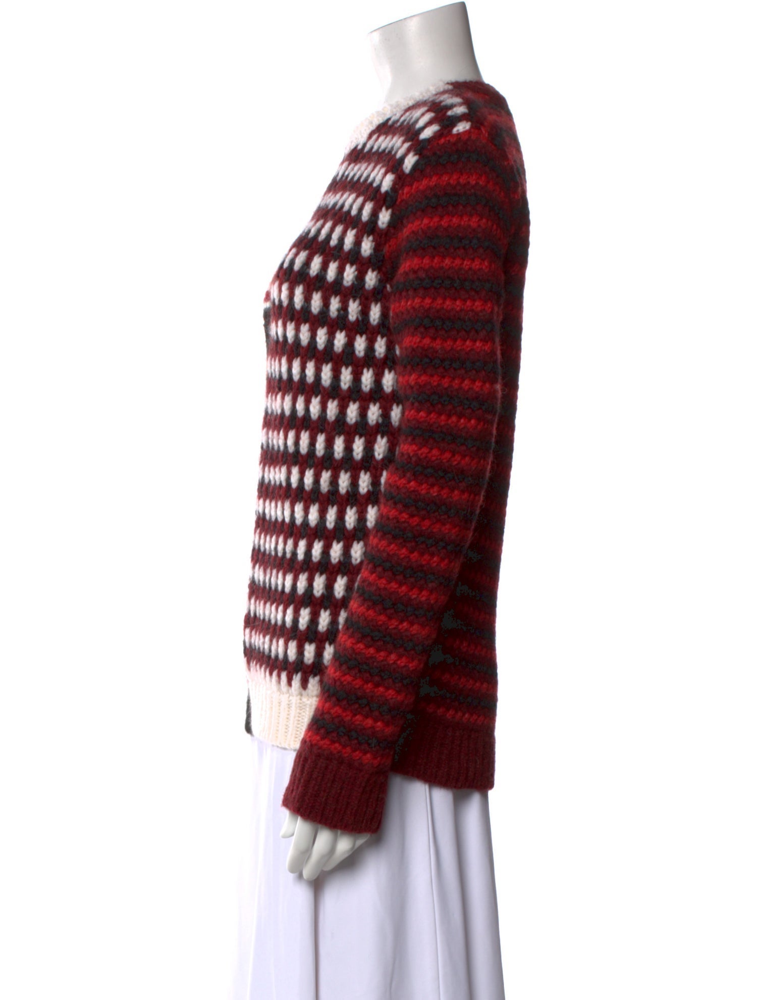 Marni Striped Crew Neck Sweater