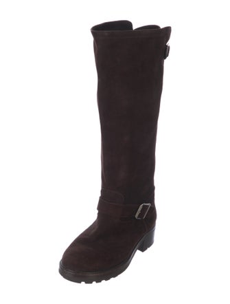 Marni Suede Riding Boots