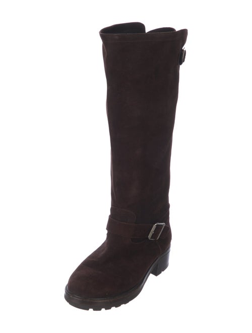 Marni Suede Riding Boots