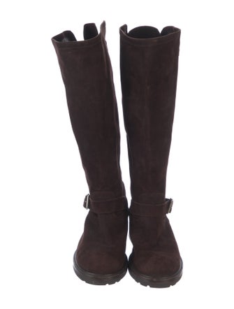 Marni Suede Riding Boots
