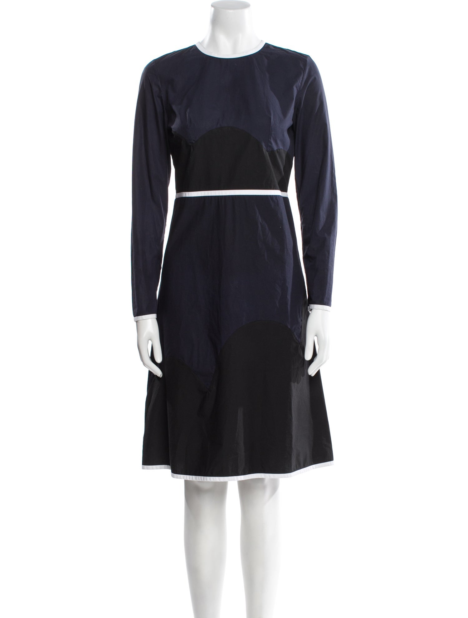 Marni Crew Neck Knee-Length Dress