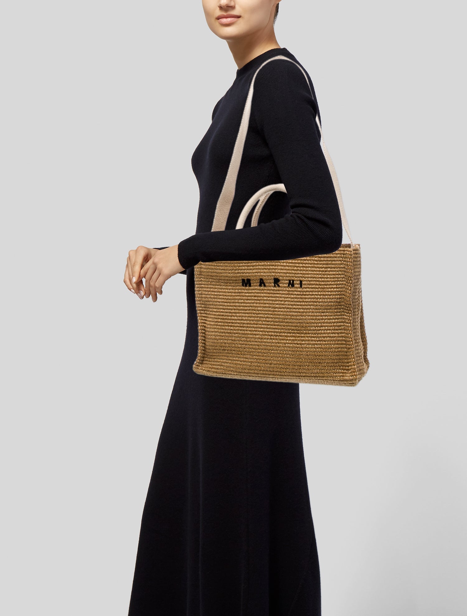 Marni Raffia Tote