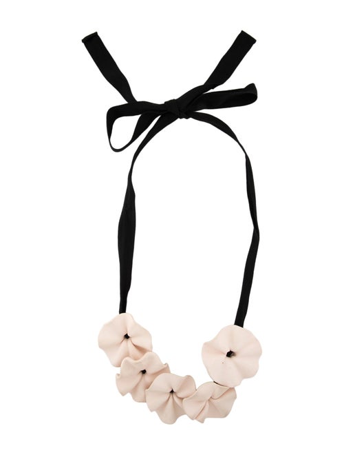 Marni Acrylic Flower Collar Necklace