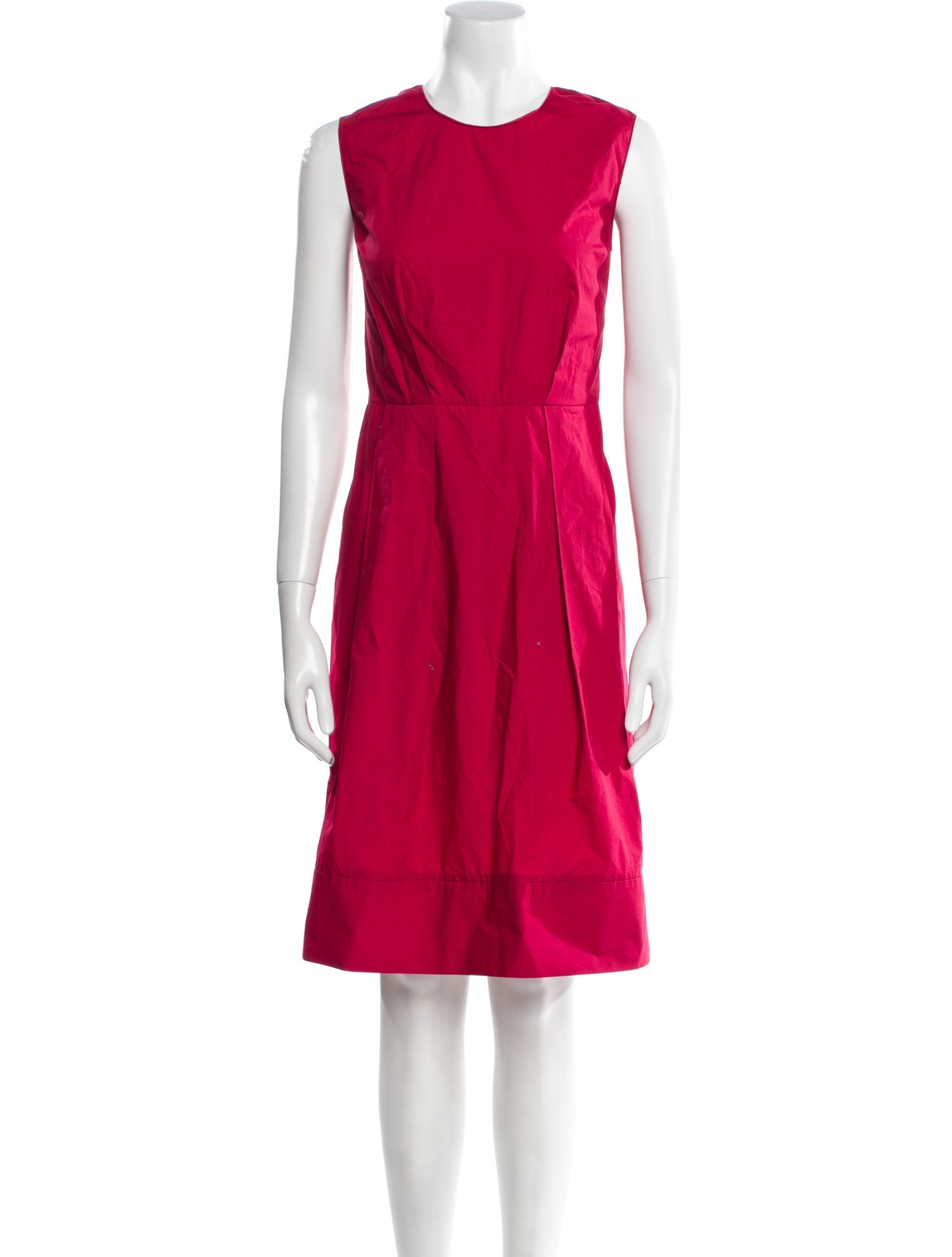 Marni Crew Neck Knee-Length Dress