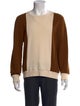 Marni Colorblock Pattern Crew Neck Sweatshirt