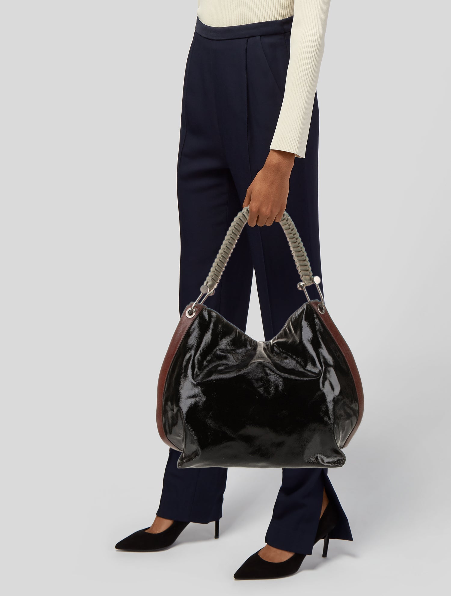 Marni Patent Leather Hobo