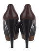 Marni Leather Colorblock Pattern Pumps