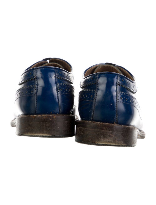 Marni Leather Eyelet Trim Oxfords