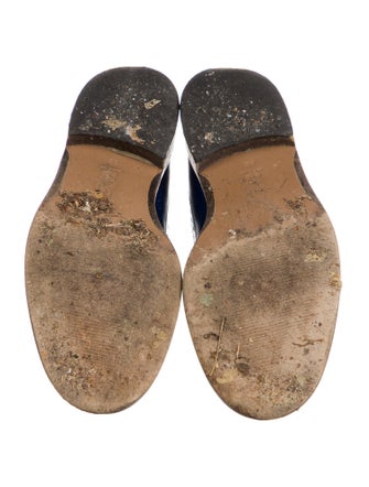 Marni Leather Eyelet Trim Oxfords