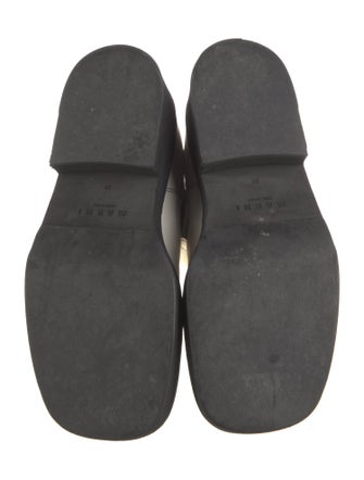 Marni Leather Colorblock Pattern Chelsea Boots