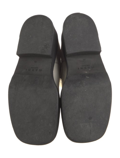 Marni Leather Colorblock Pattern Chelsea Boots