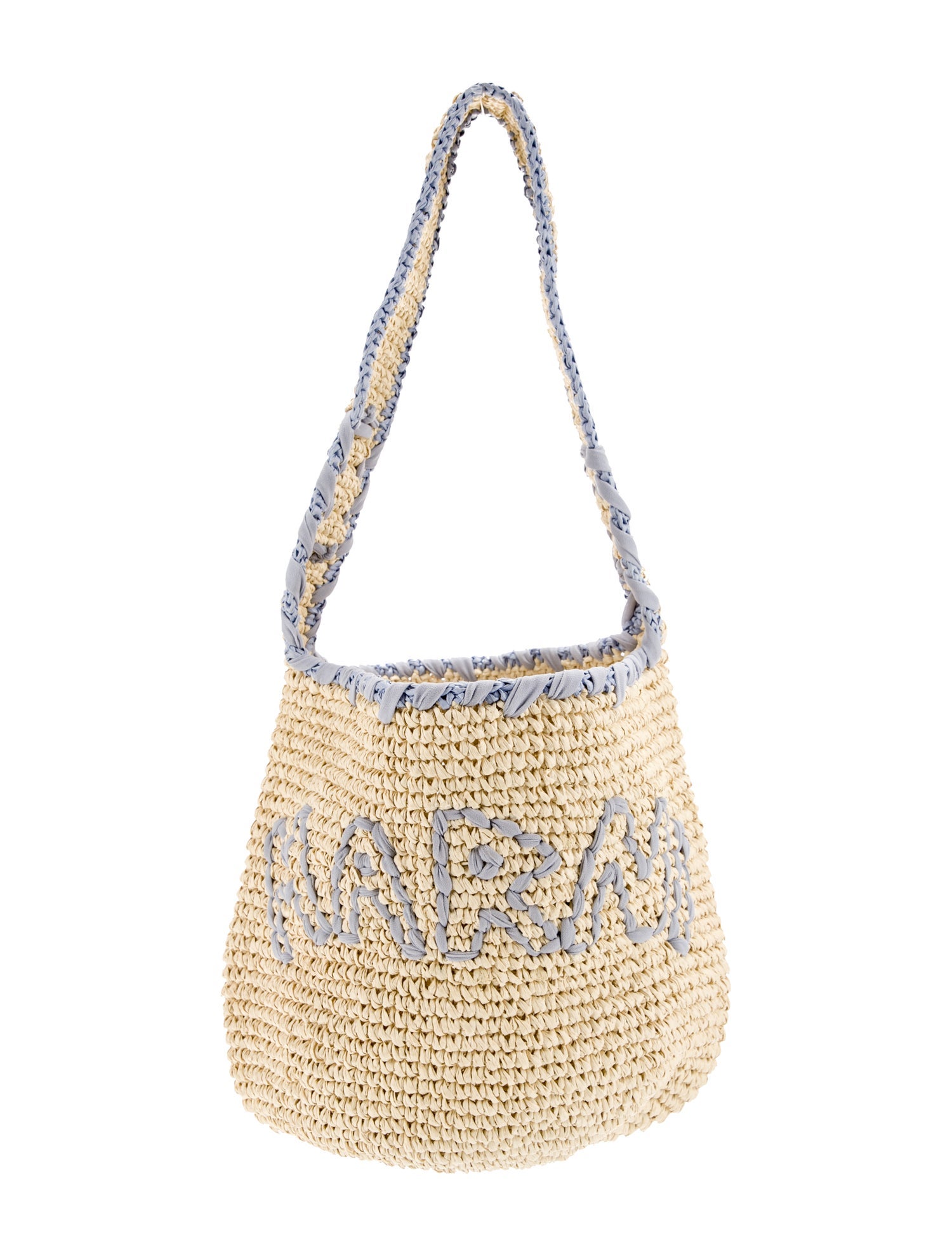 Marni Raffia Shoulder Bag
