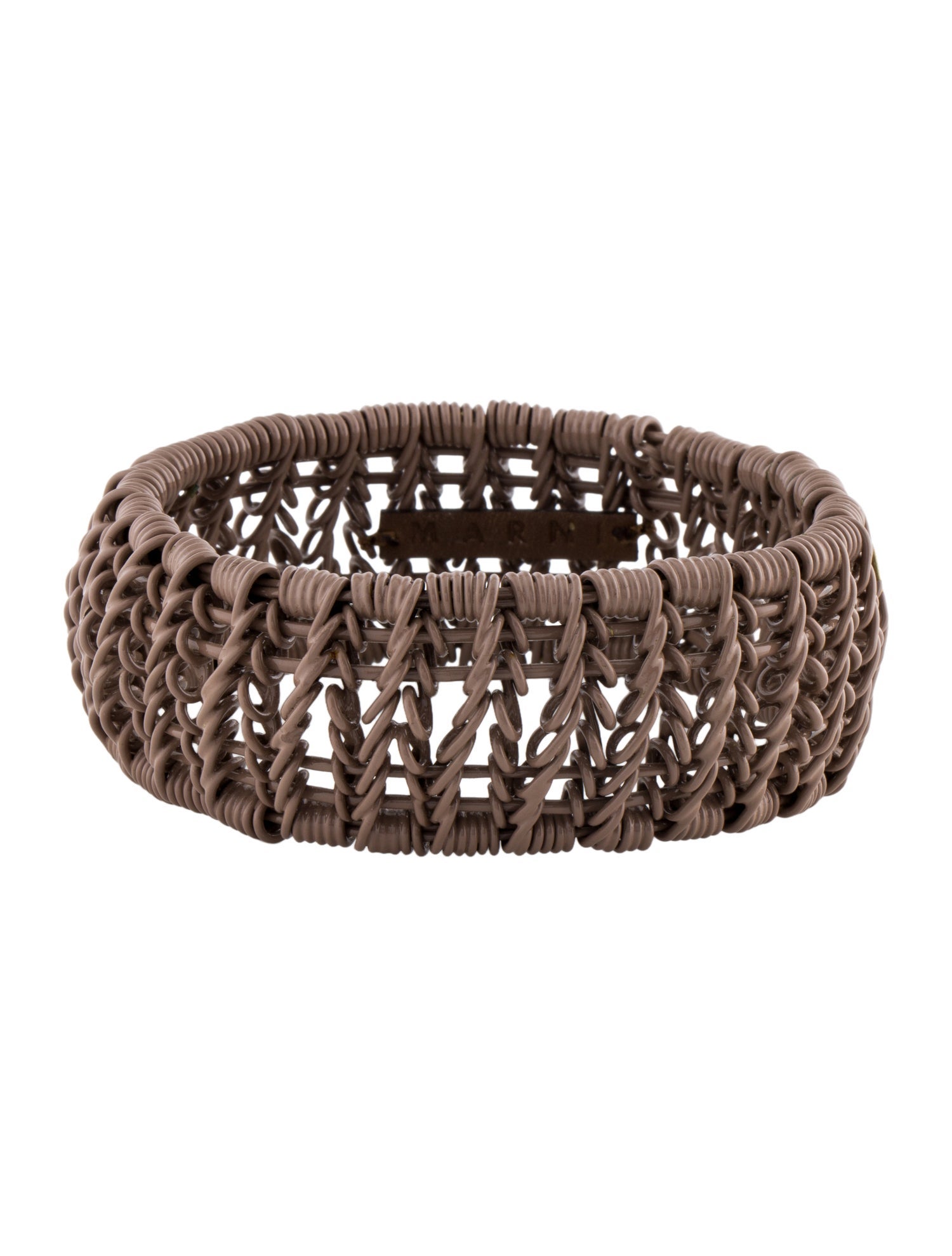 Marni Wicker Woven Bangle