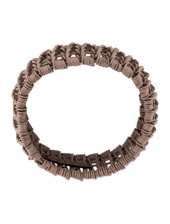 Marni Wicker Woven Bangle