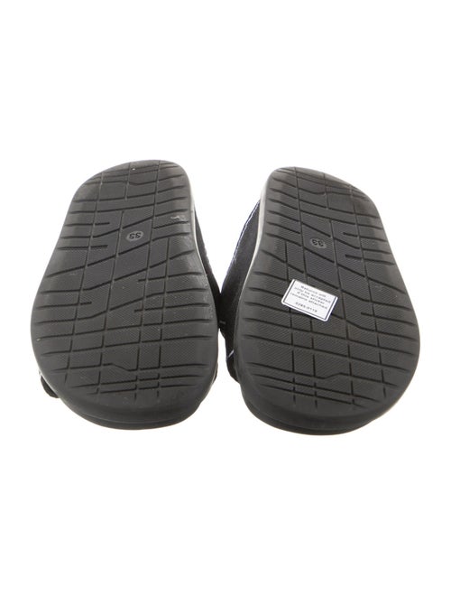 Marni Graphic Print Embroidered Accent Slides