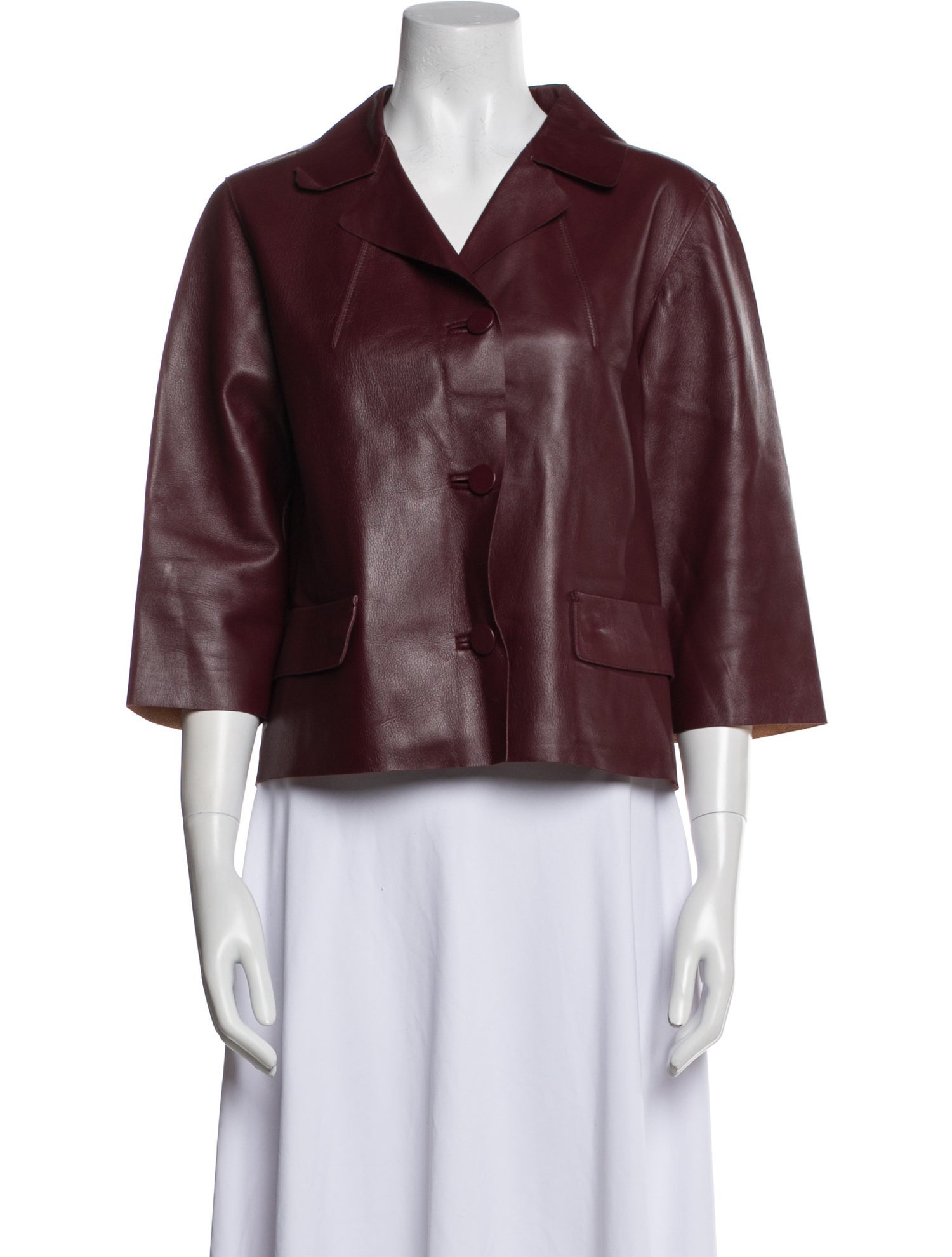 Marni Leather Evening Jacket