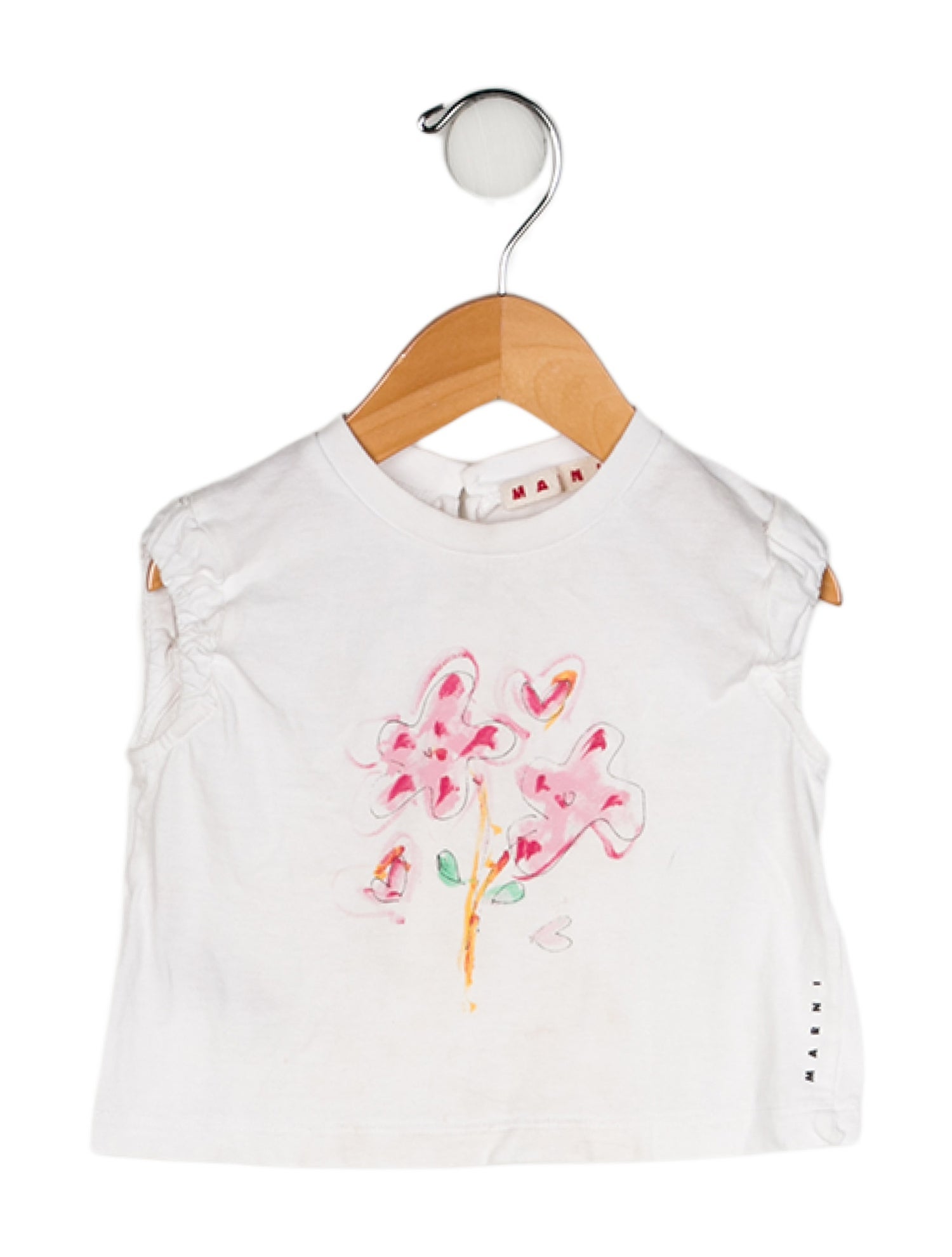Marni Girls' Graphic Short Sleeve T-shirt