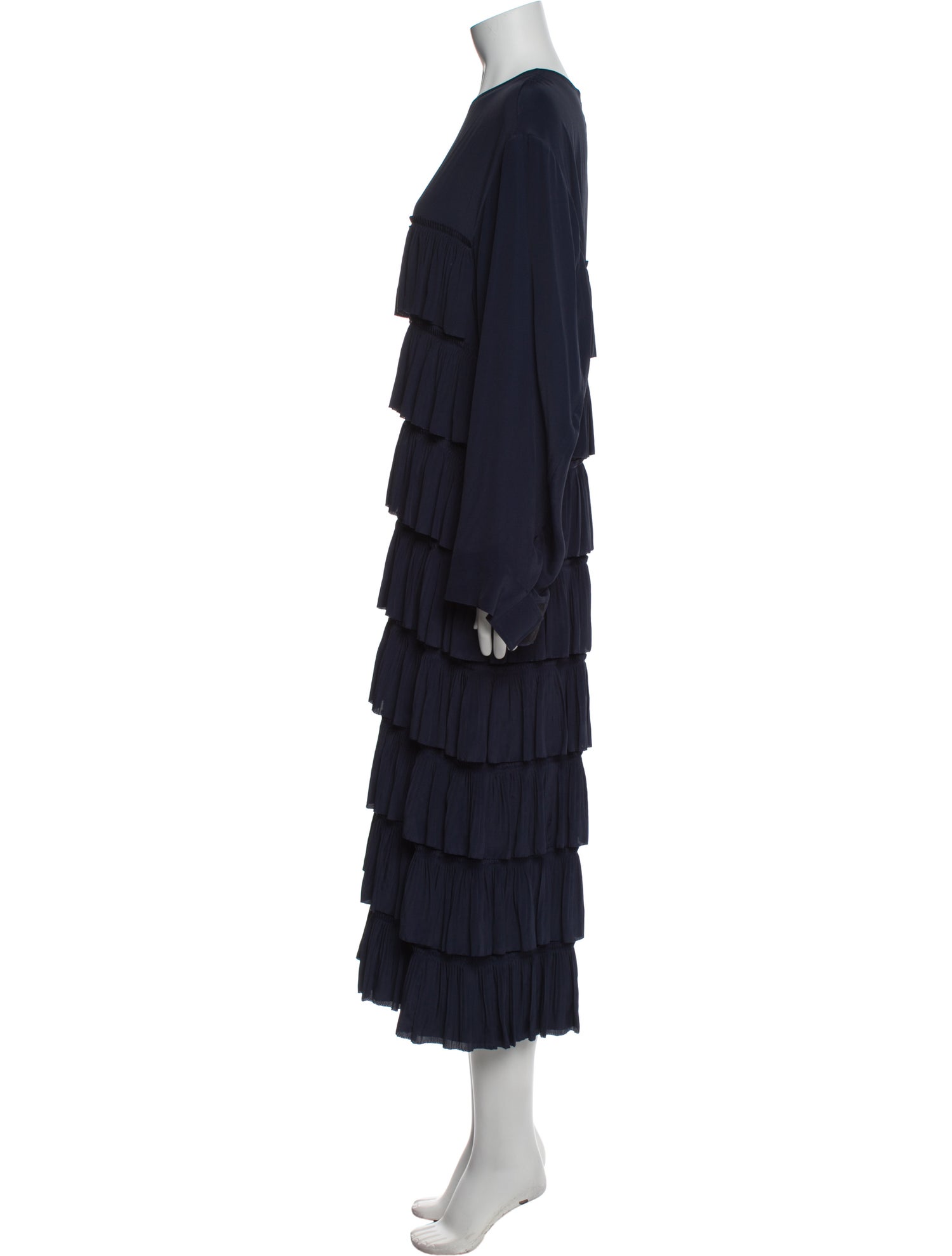 Marni Crew Neck Long Dress