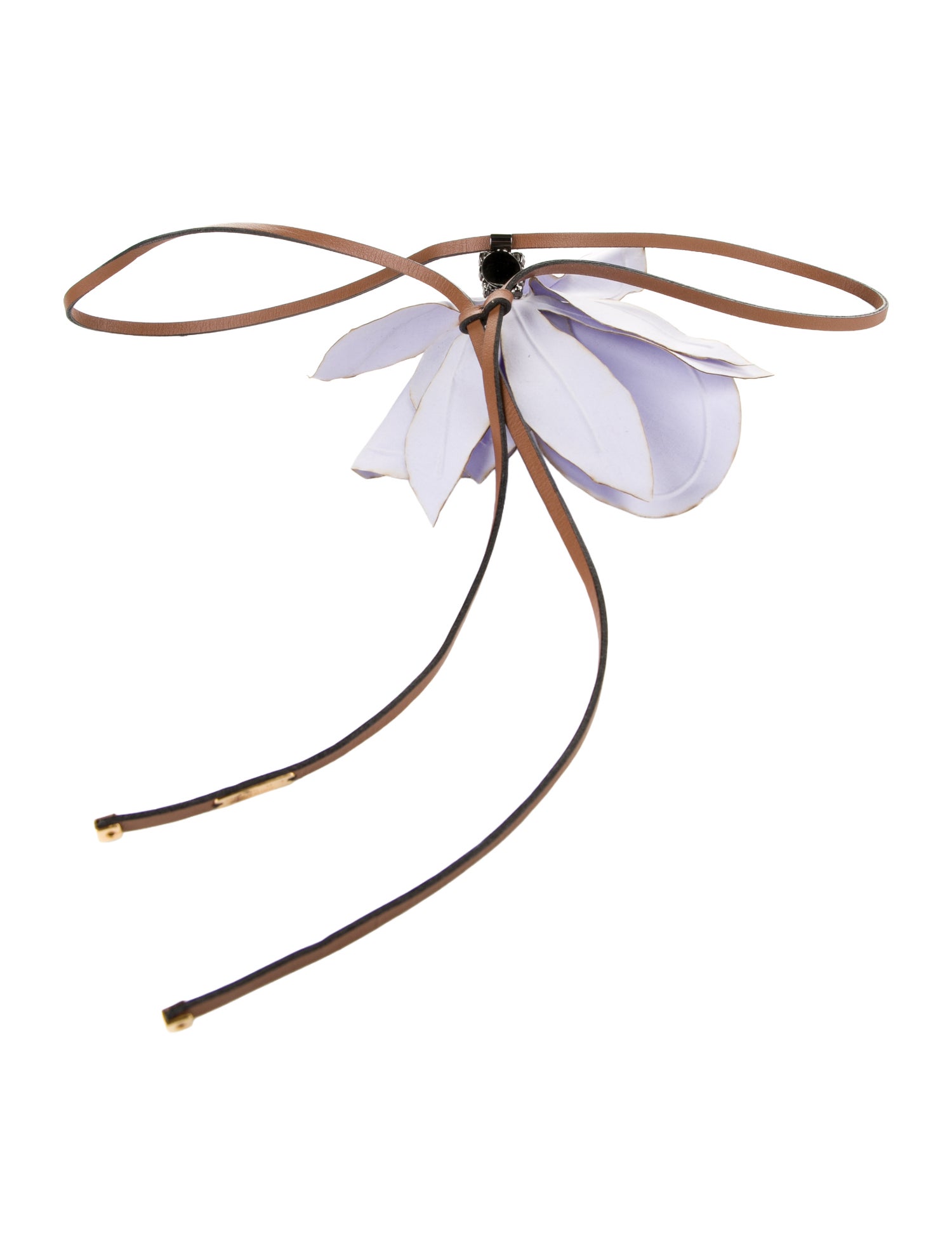 Marni Skinny Leather Belt