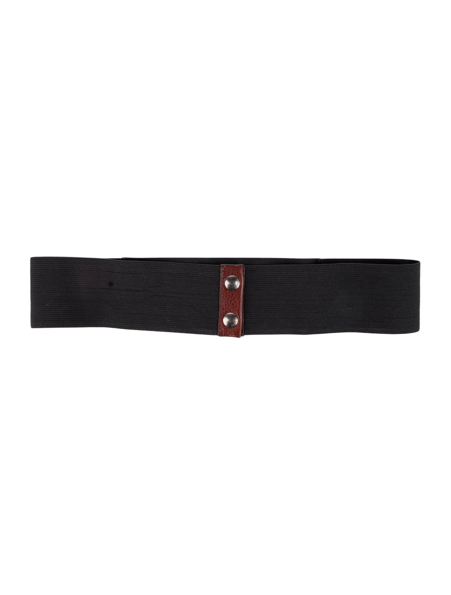 Marni Wide Leather Waist Belt