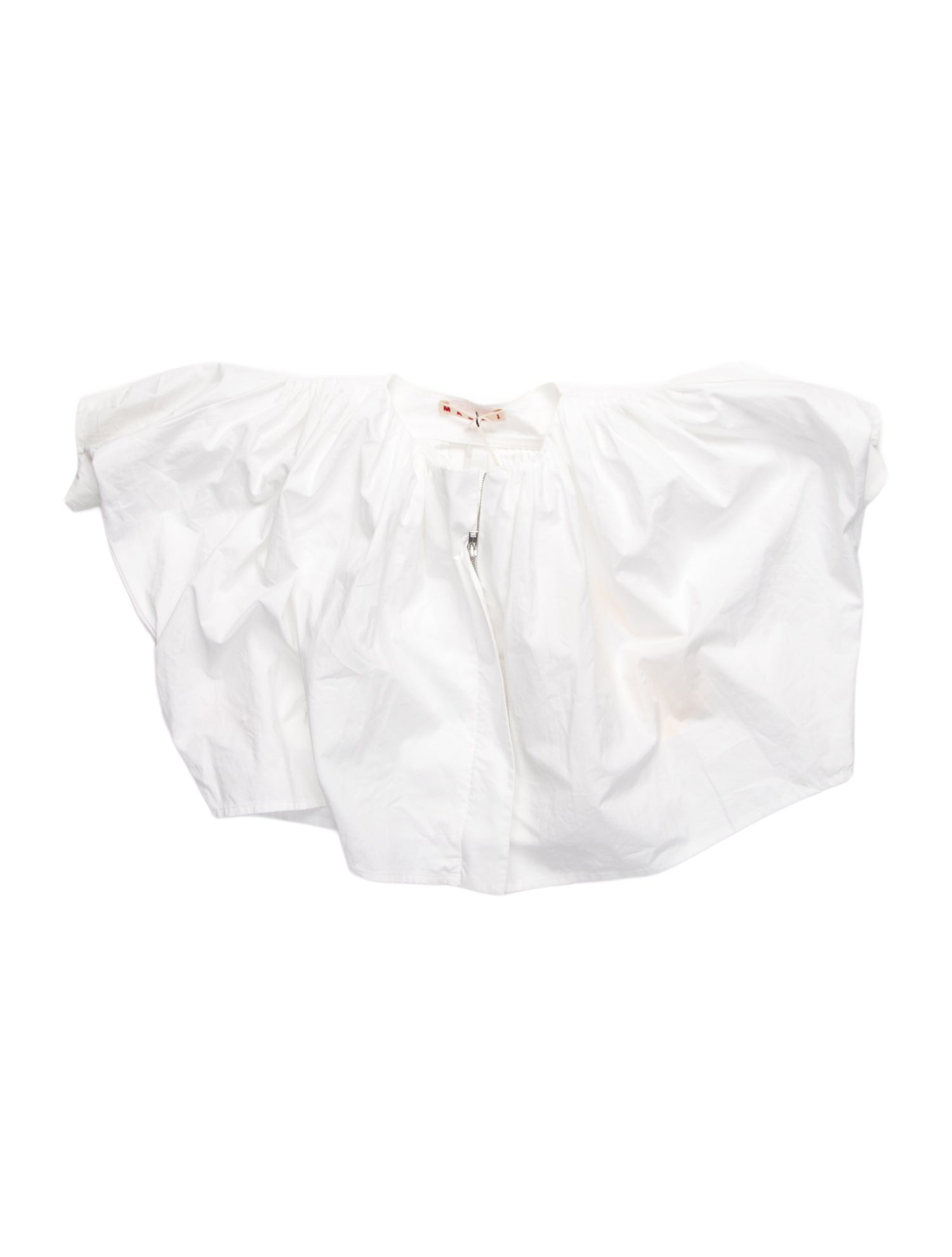 Marni Strapless Crop Top