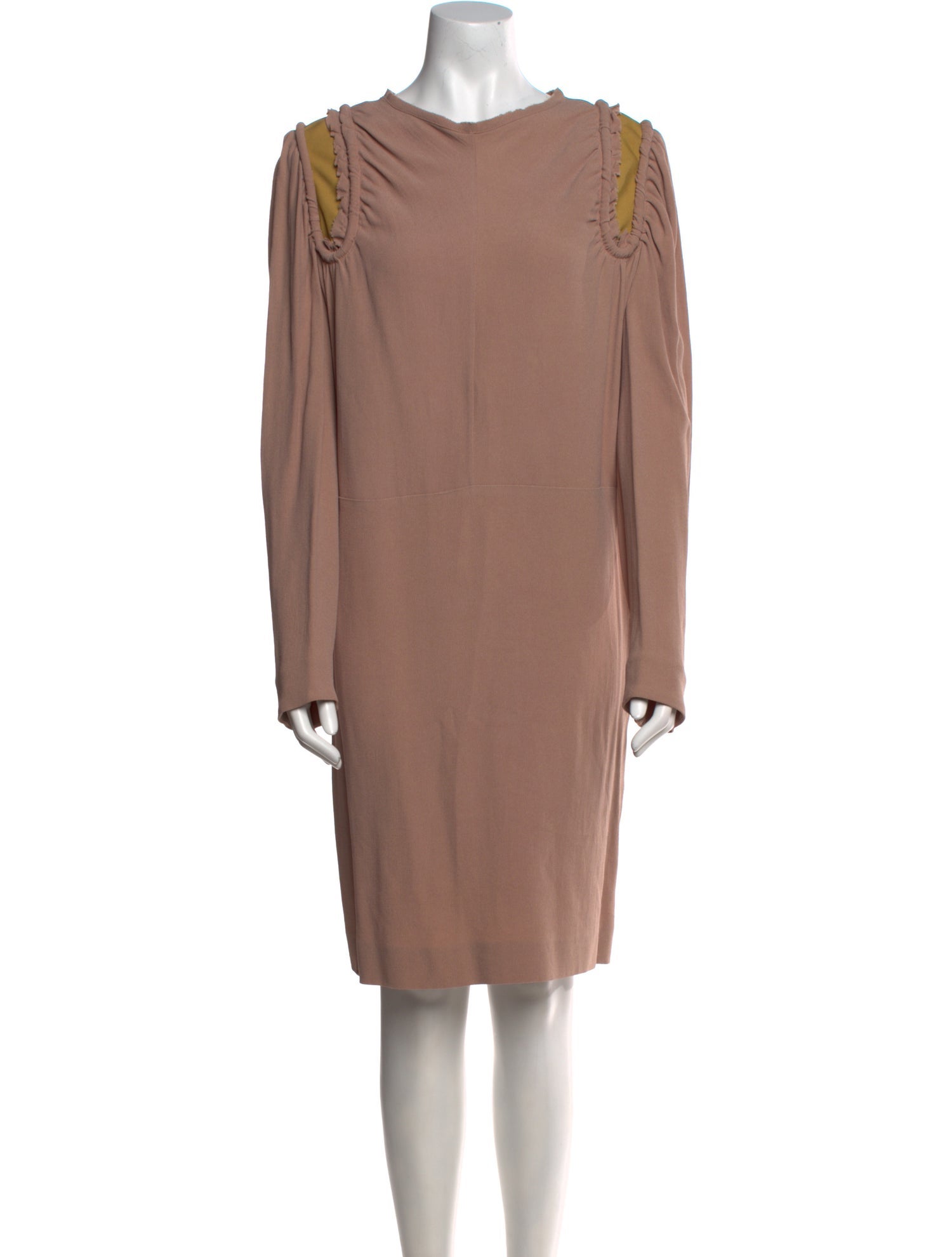 Marni Cowl Neck Midi Length Dress