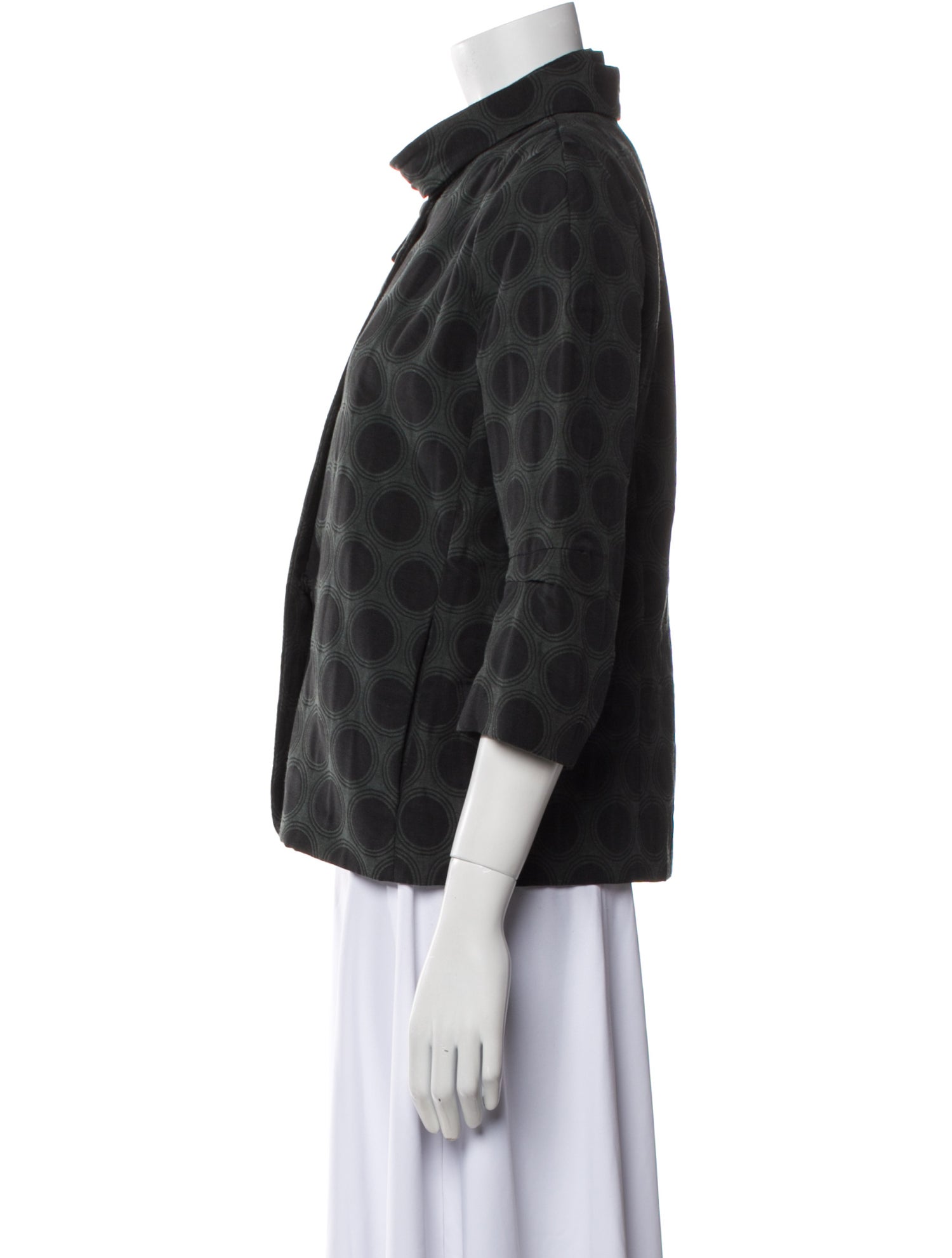 Marni Printed Faux Fur Jacket